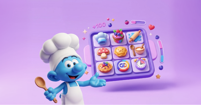 The Smurfs Cooking Game Brings Iconic IP to Web Browsers